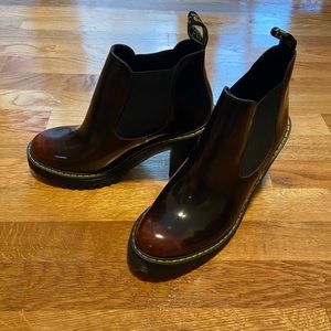 Dr Marten Hurston Arcadia Heeled Chelsea Boots Never Worn Size 9